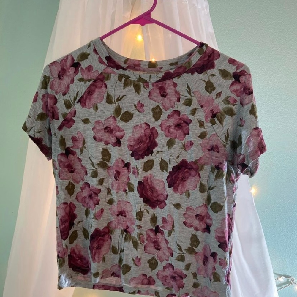 Floral Top American Eagle